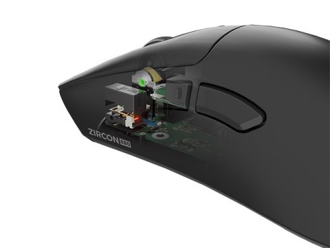MYSZ DLA GRACZY GENESIS ZIRCON 880 BEZPRZEWODOWA 12000DPI CZARNA GAMINGOWA
