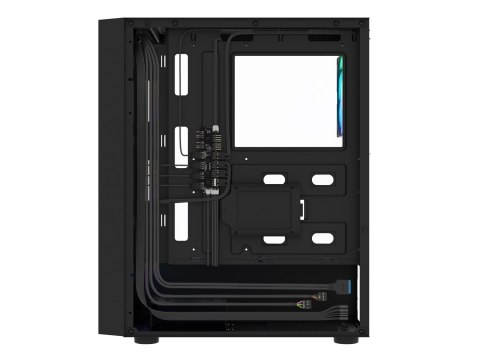 OBUDOWA FURY SHOBO SH8F ARGB MIDI TOWER Z OKNEM CZARNA