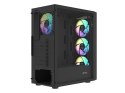 OBUDOWA FURY SHOBO SH8F ARGB MIDI TOWER Z OKNEM CZARNA