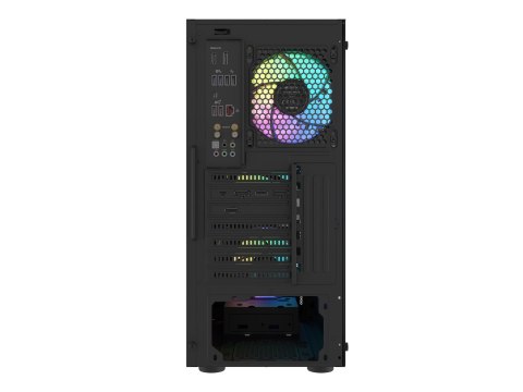 OBUDOWA FURY SHOBO SH8F ARGB MIDI TOWER Z OKNEM CZARNA