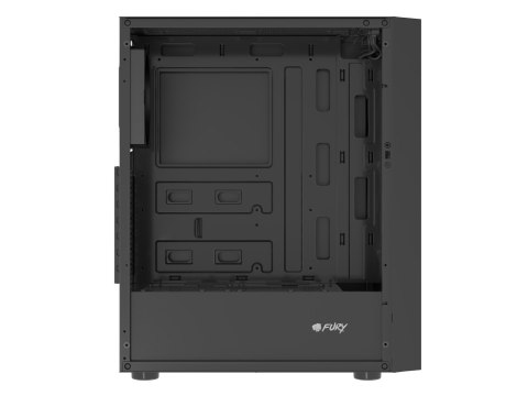 OBUDOWA FURY SHOBO SH8F MIDI TOWER Z OKNEM CZARNA