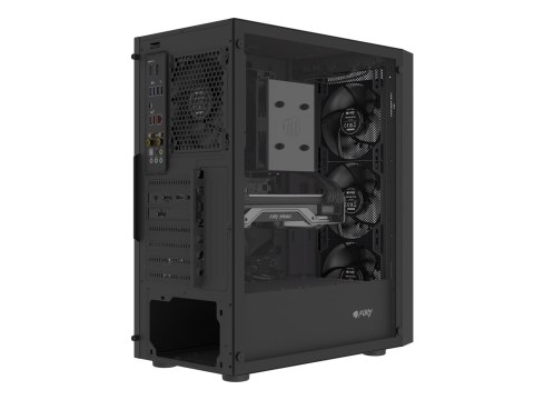 OBUDOWA FURY SHOBO SH8F MIDI TOWER Z OKNEM CZARNA