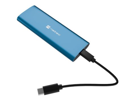 OBUDOWA SSD ZEWNĘTRZNA NATEC RHINO M.2 NVME LITE USB-C 3.2 GEN 2 HORIZON BLUE