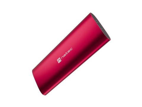 OBUDOWA SSD ZEWNĘTRZNA NATEC RHINO M.2 NVME LITE USB-C 3.2 GEN 2 RUBY RED