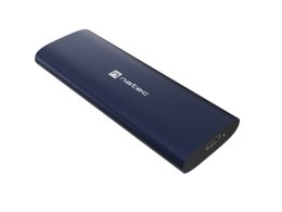 OBUDOWA SSD ZEWNĘTRZNA NATEC RHINO M.2 NVME LITE USB-C 3.2 GEN 2 STEEL NAVY