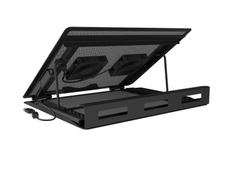 PODSTAWKA CHŁODZĄCA POD LAPTOPA NATEC TERN 2 PLUS 12.1-17.3" Z 2 WENTYLATORAMI