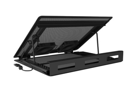 PODSTAWKA CHŁODZĄCA POD LAPTOPA NATEC TERN 2 PLUS 12.1-17.3" Z 2 WENTYLATORAMI