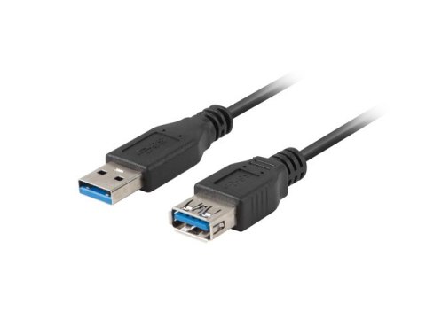 PRZEDŁUŻACZ USB-A M/F 3.0 1.8M CZARNY NATEC EXTREME MEDIA (BLISTER)