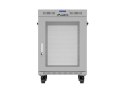 SZAFA INSTALACYJNA RACK STOJĄCA 19" 15U 600X600 SZARA DRZWI PERFOROWANE LCD LANBERG (FLAT PACK)