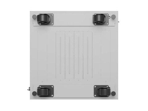 SZAFA INSTALACYJNA RACK STOJĄCA 19" 15U 600X600 SZARA DRZWI PERFOROWANE LCD LANBERG (FLAT PACK)
