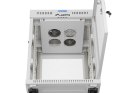 SZAFA INSTALACYJNA RACK STOJĄCA 19" 15U 600X800 SZARA DRZWI PERFOROWANE LCD LANBERG (FLAT PACK)