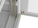 SZAFA INSTALACYJNA RACK STOJĄCA 19" 15U 600X800 SZARA DRZWI PERFOROWANE LCD LANBERG (FLAT PACK)