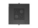 SZAFA INSTALACYJNA RACK STOJĄCA 19" 18U 600X600 CZARNA DRZWI PRZESZKLONE LANBERG (FLAT PACK)