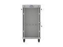 SZAFA INSTALACYJNA RACK STOJĄCA 19" 22U 600X600 SZARA DRZWI PRZESZKLONE LCD LANBERG (FLAT PACK)