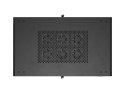 SZAFA INSTALACYJNA RACK STOJĄCA 19" 27U 600X1000 CZARNA DRZWI PERFOROWANE LANBERG (FLAT PACK)