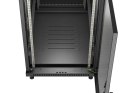 SZAFA INSTALACYJNA RACK STOJĄCA 19" 27U 600X1000 CZARNA DRZWI PERFOROWANE LANBERG (FLAT PACK)
