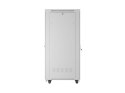 SZAFA INSTALACYJNA RACK STOJĄCA 19" 42U 600X1000 SZARA DRZWI PRZESZKLONE LCD LANBERG (FLAT PACK)