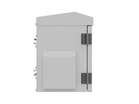 SZAFA RACK WISZĄCA 10" HERMETYCZNA IP55 MONTAŻ NA ŚCIANIE/SŁUPIE 320X220X300 SZARA LANBERG (ZŁOŻONA)