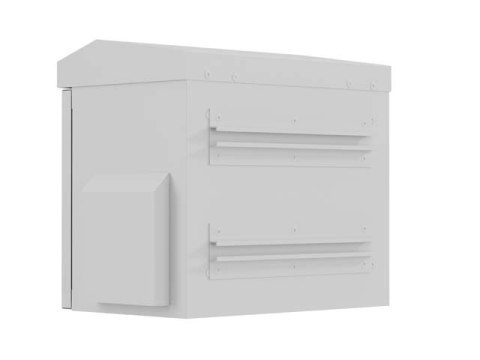 SZAFA RACK WISZĄCA 10" HERMETYCZNA IP55 MONTAŻ NA ŚCIANIE/SŁUPIE 320X220X300 SZARA LANBERG (ZŁOŻONA)