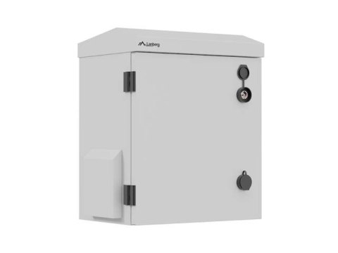 SZAFA RACK WISZĄCA 10" HERMETYCZNA IP55 MONTAŻ NA ŚCIANIE/SŁUPIE 320X220X400 SZARA LANBERG (ZŁOŻONA)