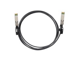 KABEL DAC SFP+ 1M CZARNY 10GB/S MIEDŹ LANBERG