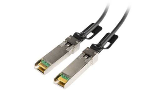 KABEL DAC SFP+ 1M CZARNY 10GB/S MIEDŹ LANBERG