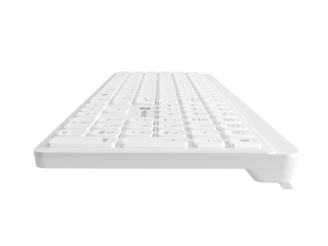 KLAWIATURA NATEC TANG US BEZPRZEWODOWA BT + 2.4GHZ CICHA SLIM BIAŁA
