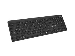 KLAWIATURA NATEC TANG US BEZPRZEWODOWA BT + 2.4GHZ CICHA SLIM CZARNA