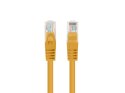 PATCHCORD KAT.5E UTP 0.25M POMARAŃCZOWY FLUKE PASSED LANBERG 10-PACK