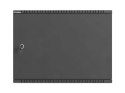 SZAFA INSTALACYJNA TPR 10" & 19" Z PŁYTĄ MESH 560X420X180 CZARNA LANBERG (ZŁOŻONA)  