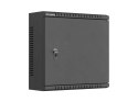 SZAFA INSTALACYJNA TPR 10" Z PŁYTĄ MESH 340X340X140 CZARNA LANBERG (ZŁOŻONA)