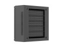 SZAFA INSTALACYJNA TPR 10" Z PŁYTĄ MESH 340X340X140 CZARNA LANBERG (ZŁOŻONA)