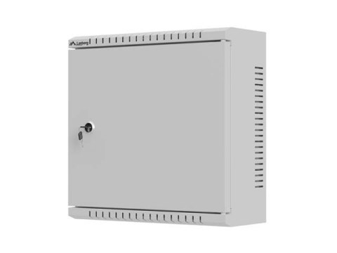 SZAFA INSTALACYJNA TPR 10" Z PŁYTĄ MESH 340X340X140 SZARA LANBERG (ZŁOŻONA)