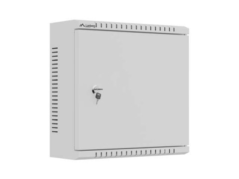 SZAFA INSTALACYJNA TPR 10" Z PŁYTĄ MESH 340X340X140 SZARA LANBERG (ZŁOŻONA)