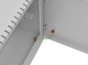 SZAFA INSTALACYJNA TPR 10" Z PŁYTĄ MESH 340X340X140 SZARA LANBERG (ZŁOŻONA)