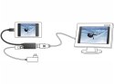 ADAPTER MHL(M)->HDMI(F)+USB MICRO(F) NA KABLU 15CM DELOCK (SMARTFON DO TV HD + ZASILANIE SMARTFONA