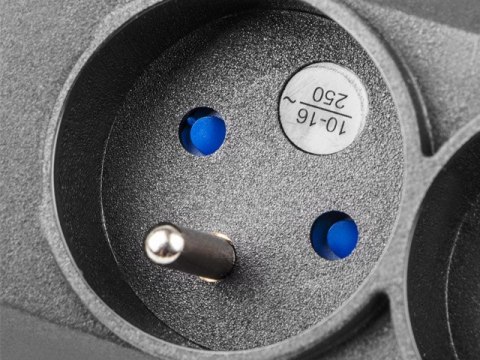 LISTWA ZASILAJĄCA ARMAC MULTI M3 3M 3X 230V PL CZARNA