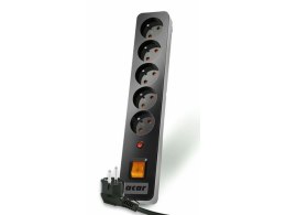 LISTWA ZASILAJĄCA ACAR X5 1.5M 5X 230V PL CZARNA