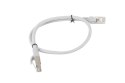 PATCHCORD KAT.5E FTP 0.5M SZARY FLUKE PASSED LANBERG