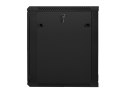 SZAFA INSTALACYJNA RACK WISZĄCA 19" 15U 600X600 CZARNA LANBERG (FLAT PACK) V2