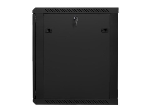 SZAFA INSTALACYJNA RACK WISZĄCA 19" 15U 600X600 CZARNA LANBERG (FLAT PACK) V2