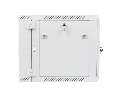 SZAFA INSTALACYJNA RACK WISZĄCA DWUSEKCYJNA 19" 9U 600X600 SZARA LANBERG (FLAT PACK)