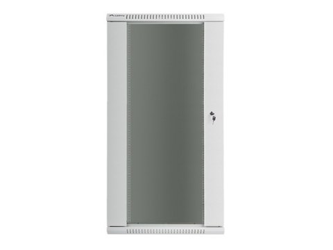 SZAFA INSTALACYJNA RACK WISZĄCA 19" 27U 600X600 SZARA LANBERG (FLAT PACK) V2