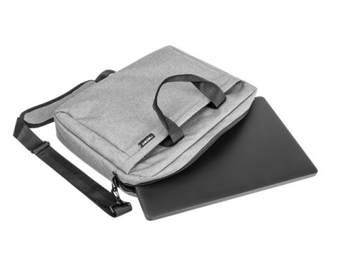 TORBA DO LAPTOPA NATEC MUSTELA 15.6" - 16" SZARA