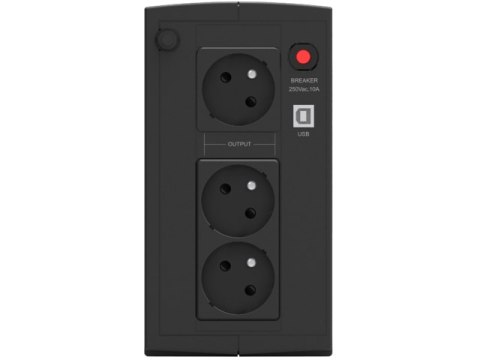 UPS POWERWALKER VI 1000 SB FR LINE-INTERACTIVE 1000VA 3X 230V PL USB-B