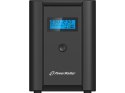 UPS POWERWALKER VI 1200 SHL LINE-INTERACTIVE 1200VA 2X SCHUKO 2X IEC C13 USB-B LCD