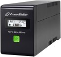 UPS POWERWALKER VI 600 SW LINE-INTERACTIVE 600VA 2X SCHUKO USB-B LCD PURE SINE WAVE