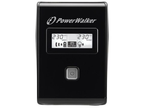 UPS POWERWALKER VI 650 LCD LINE-INTERACTIVE 650VA 2X SCHUKO USB-B LCD