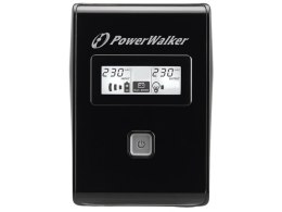 UPS POWERWALKER VI 850 LCD LINE-INTERACTIVE 850VA 2X SCHUKO USB-B LCD