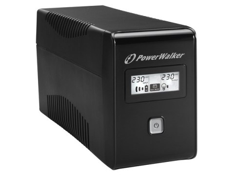 UPS POWERWALKER VI 850 LCD LINE-INTERACTIVE 850VA 2X SCHUKO USB-B LCD
